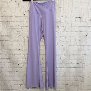 Sunzel Lavender Women's Flared Leggings Size Medium